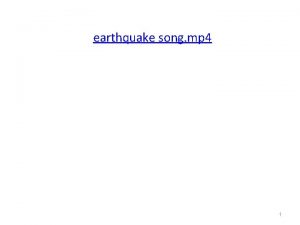 earthquake song mp 4 1 Seismic Vulnerability Assessment