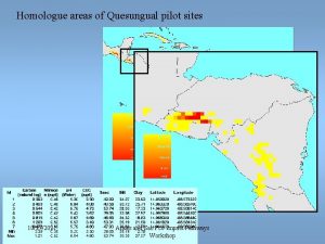 Homologue areas of Quesungual pilot sites 10272021 Andes