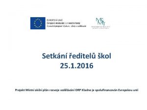 Setkn editel kol 25 1 2016 Projekt Mstn