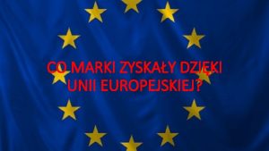 CO MARKI ZYSKAY DZIKI UNII EUROPEJSKIEJ Autor Dawid