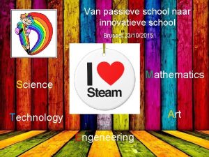 Van passieve school naar innovatieve school Brussel 23102015