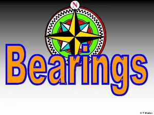 T Madas A bearing is a way of