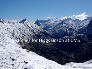 Searches for Higgs Boson at CMS Standard Model