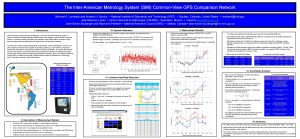 The InterAmerican Metrology System SIM CommonView GPS Comparison