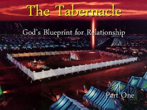 The Tabernacle Gods Blueprint for Relationship Part One