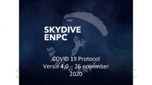 COVID 19 Protocol Versie 4 0 26 november