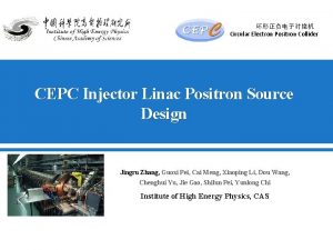 Circular Electron Positron Collider CEPC Injector Linac Positron