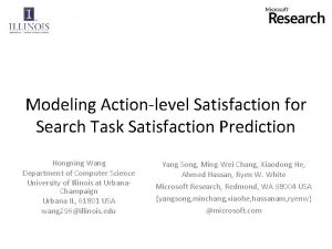 Modeling Actionlevel Satisfaction for Search Task Satisfaction Prediction