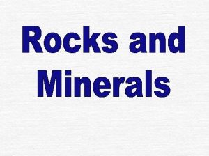 Jeopardy Minerals Igneous Rocks 100 200 300 400