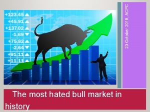 20 October 2019 ACPC The most hated bull