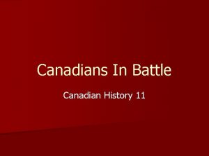 Canadians In Battle Canadian History 11 Ypres n