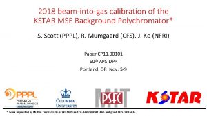 2018 beamintogas calibration of the KSTAR MSE Background