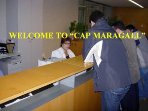WELCOME TO CAP MARAGALL SURGERY NURSING SESSIONS Health