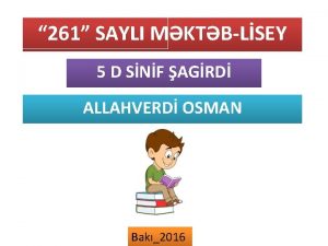 261 SAYLI MKTBLSEY 5 D SNF AGRD ALLAHVERD