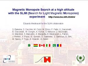 Magnetic Monopole Search at a high altitude with