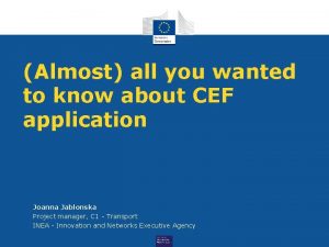 Almost all you wanted to know about CEF