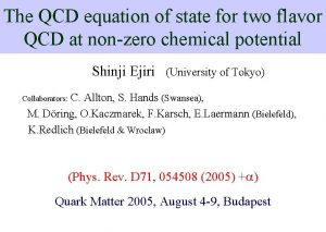 The QCD equation of state for two flavor