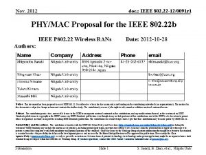 Nov 2012 doc IEEE 802 22 120091 r