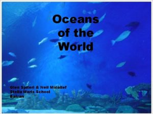 Oceans of the World Glen Spiteri Neil Micallef