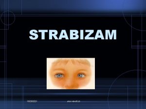 STRABIZAM 10282021 alen vukeli dr STRABIZAM kiljenje bjeanje