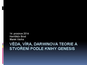 14 prosince 2014 Havlkv Brod Marek Vcha VDA