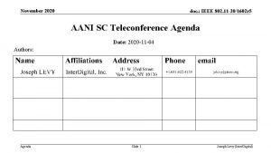 November 2020 doc IEEE 802 11 201602 r