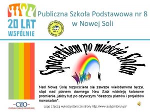 Publiczna Szkoa Podstawowa nr 8 w Nowej Soli