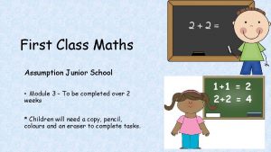 First Class Maths Assumption Junior School Module 3