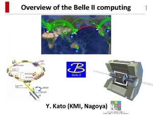 Overview of the Belle II computing Y Kato
