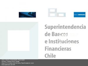 Caso SBIF con Corp Banca Curso Derecho Administrativo