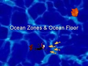 Ocean Zones Ocean Floor Ocean Zones Which Zone