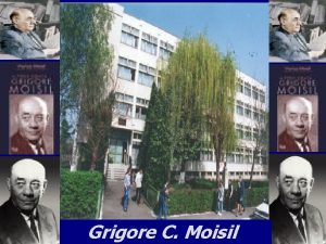 Grigore C Moisil Cuprins Copilul Studentul Matematicianul Logicianul