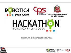 O que um hackaton Antes de tudo o