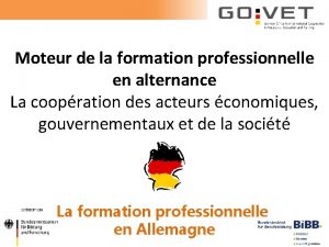 Moteur de la formation professionnelle en alternance La