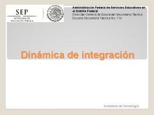 Administracin Federal de Servicios Educativos en el Distrito