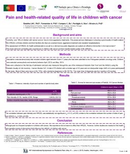 Pain and healthrelated quality of life in children