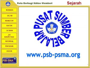 Rela Berbagi Ikhlas Memberi BERANDA SK KD INDIKATOR