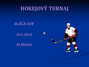 HOKEJOV TURNAJ SLA CUP 20 3 2010 ZS