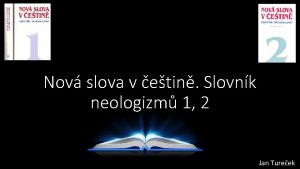 Nov slova v etin Slovnk neologizm 1 2