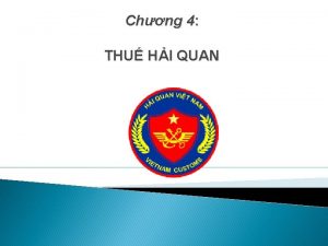 Chng 4 THU HI QUAN PHN III TR