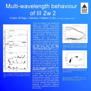 Multiwavelength behaviour of III Zw 2 N Salvi