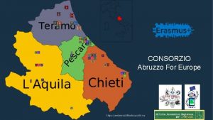 CONSORZIO Abruzzo For Europe Consorzio Abruzzo for Europe