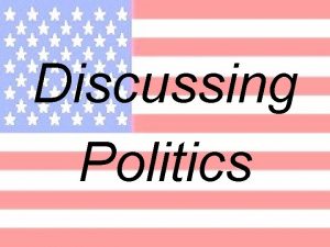 Discussing Politics What do you think democracy means