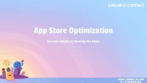 App Store Optimization Increase Installs by Covering the