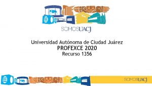 Universidad Autnoma de Ciudad Jurez Elizarraraz Alcaraz PROFEXCE