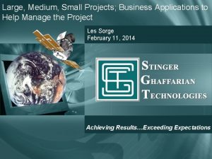 Large Medium Small Projects Business Applications to Help