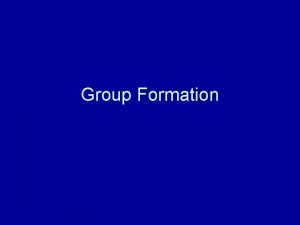 Group Formation Interest Groups Definition groups that have