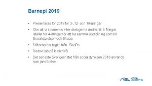 Barnepi 2019 Presenteras fr 2019 fr 3 12