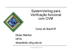 System Verilog para Verificao funcional com OVM Curso