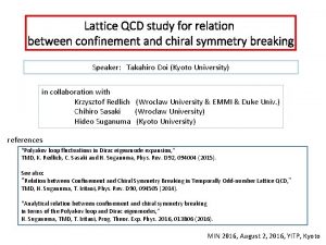 Lattice QCD study for relation between confinement and